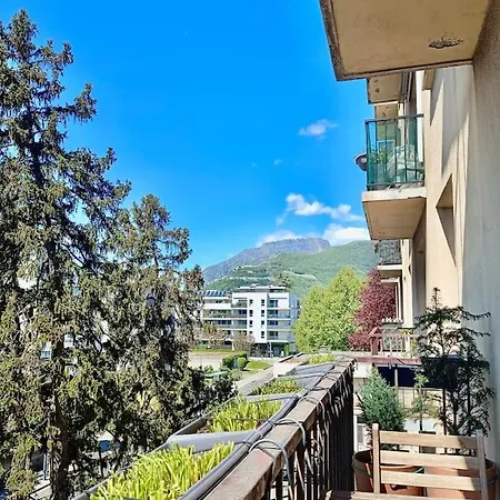 Apartment Vue Imprenable - Calme & Equipe Avec Parking Prive Grenoble