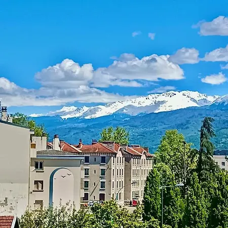 Vue Imprenable - Calme & Equipe Avec Parking Prive Apartment Grenoble